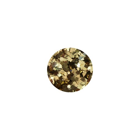 Glitter Losange 20G: Light Gold