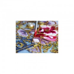 vitrail marron