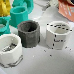 Moule Silicone Resine Pot