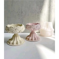 Moule en Silicone Porte Bougie