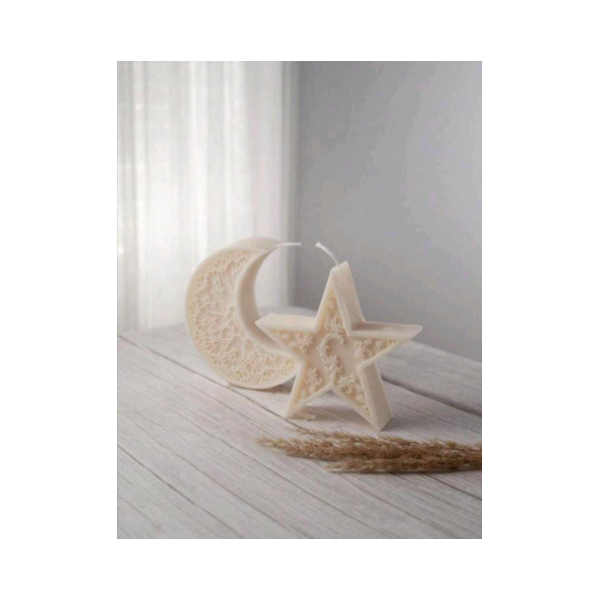 Moules en  forme de lune et étoile