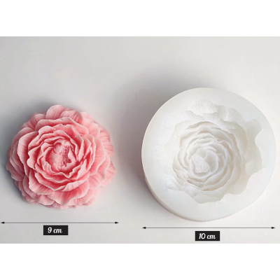 moule Fleurs de pivoine grand model