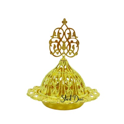 Mabkhara doré arabesque