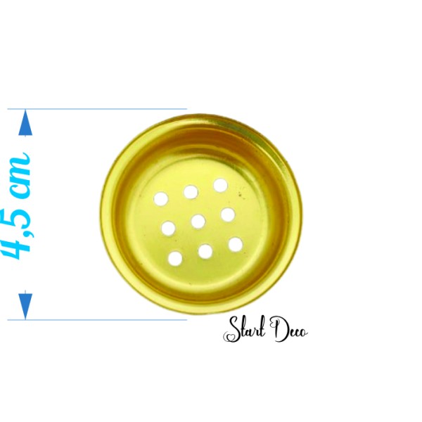 Safayette doré dimension 4,5 cm