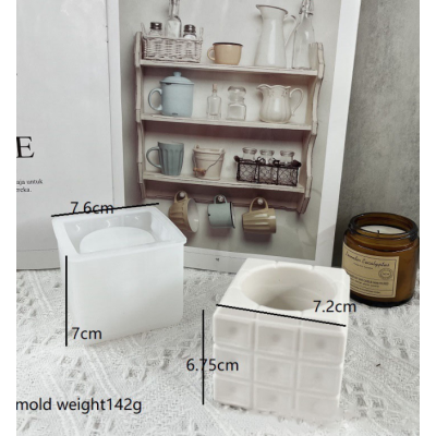 Moules en Silicone pour Pots formeCarrés