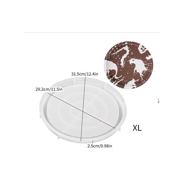 Moule en silicone rond diametre 30 cm