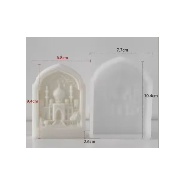 Moule en silicone de mosquée