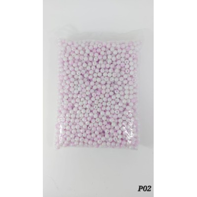 Perles marbrées 8 MM Réf :P02