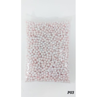 Perles marbrées 8 MM Réf :P03