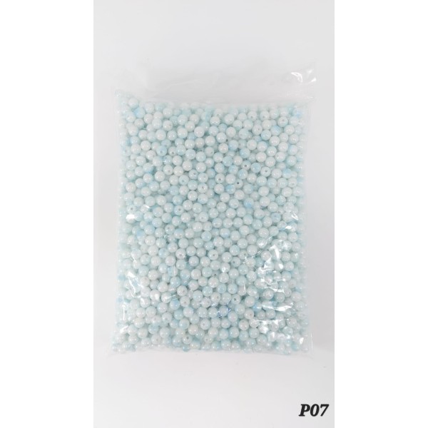 Perles marbrées 8 MM Réf :P07