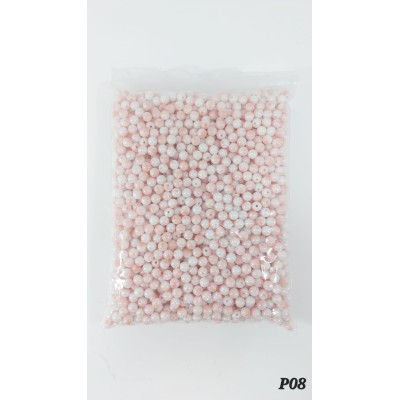 Perles marbrées 8 MM Réf :P08