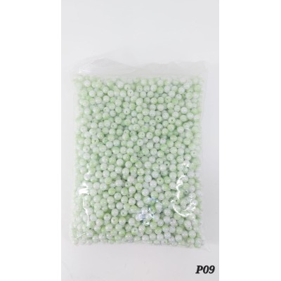 Perles marbrées 8 MM Réf :P09