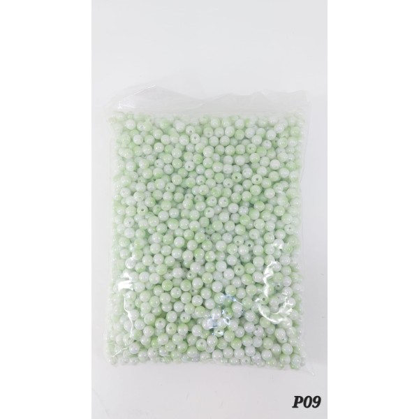 Perles marbrées 8 MM Réf :P09