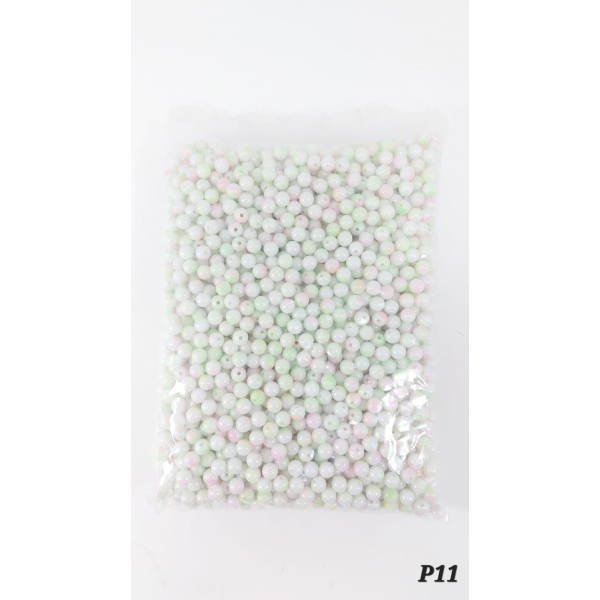 Perles marbrées 8 MM Réf :P11