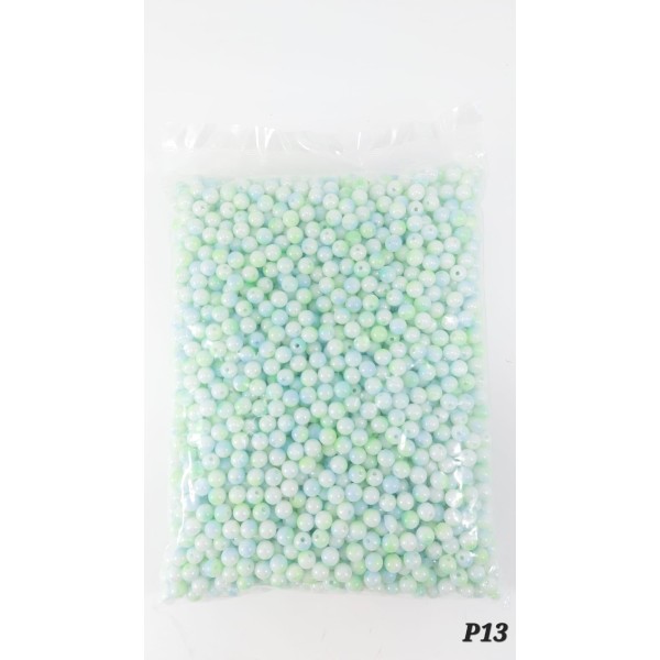 Perles marbrées 8 MM Réf :P13