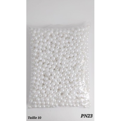 Perles nacré 10 MM Réf :PN23