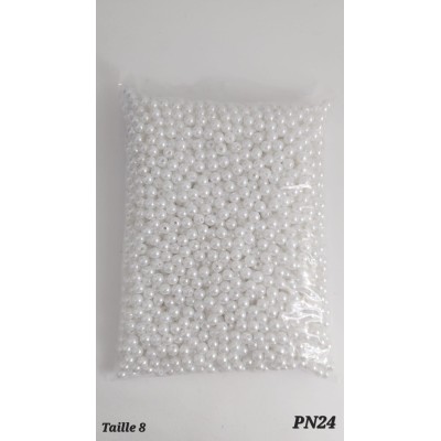 Perles nacré 10 MM Réf :PN24