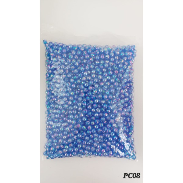 Perles changeant 8 MM Réf :PC08