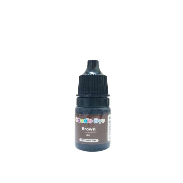 Brown 5 ml  teinture de bougies