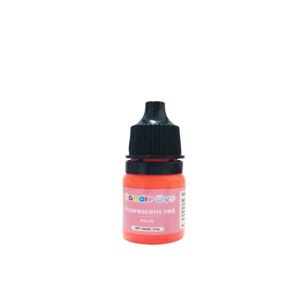 Fluorescent red   5 ml  teinture de bougies