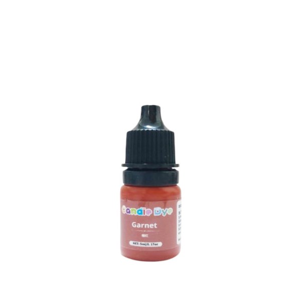Garnet  5 ml  teinture de bougies