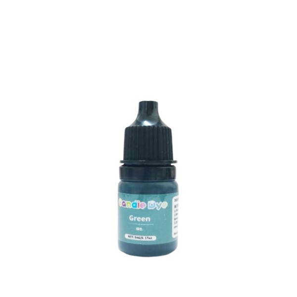 GREEN  5 ml  teinture de bougies