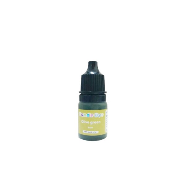 Olive-green  5 ml  teinture de bougies