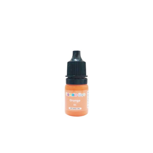 Orange  5 ml  teinture de bougies