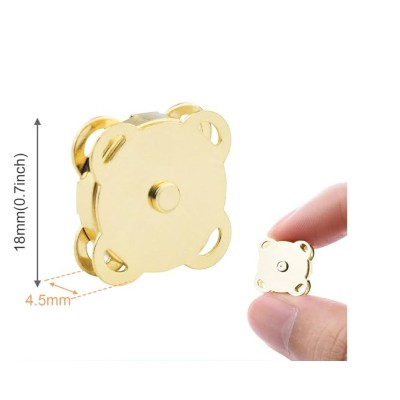 Fermoire magnétique doré...