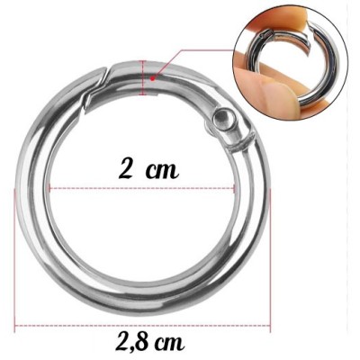 Lot de 4 Boucles argent  28...