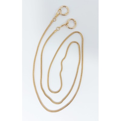 Bandoulière doré serpent...