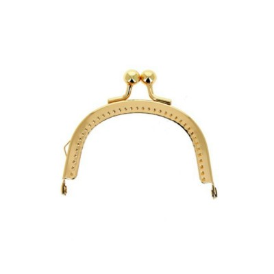 Poignée en résine 12.5cm doré