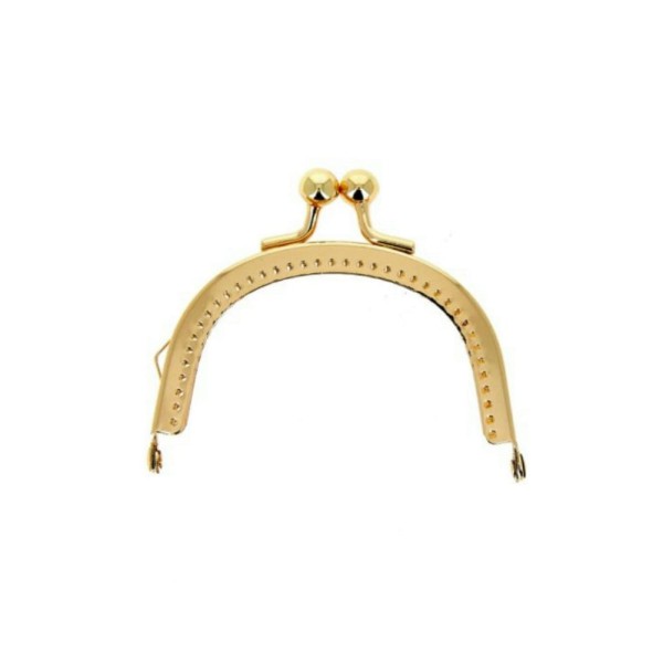 Poignée en résine 12.5cm doré