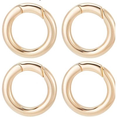 Lot de 4 anneaux doré 1.8...