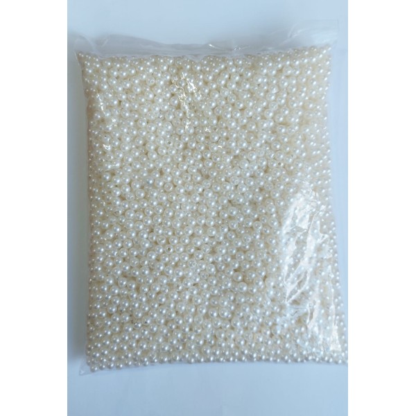 Ecru Perles nacré 6 MM Réf :PN27