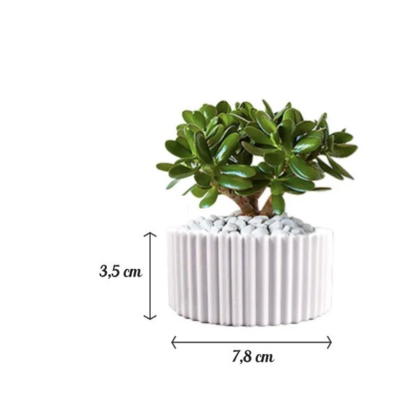 Port bougie rond rayure   Ref: Cnn-13