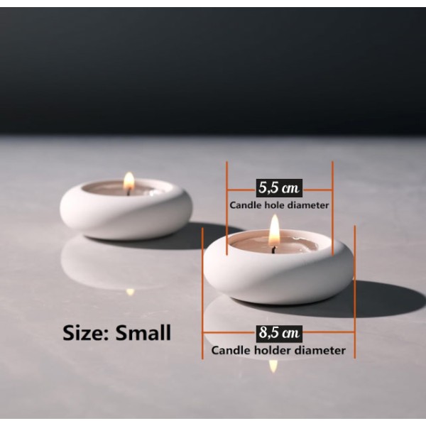 Port bougie rond petit model   Ref: Cnn-16