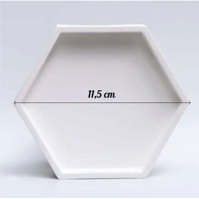 Plat hexagone   Ref: CnK-26