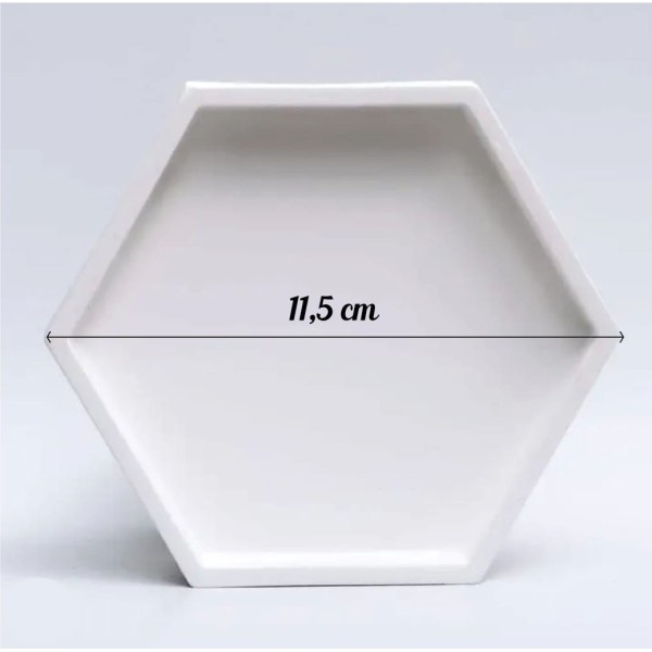 Plat hexagone   Ref: CnK-26