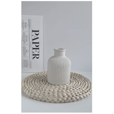 vase rayure  Ref: CnK-40