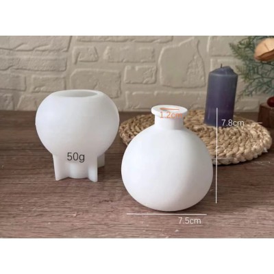 Moule en silicone petit vase
