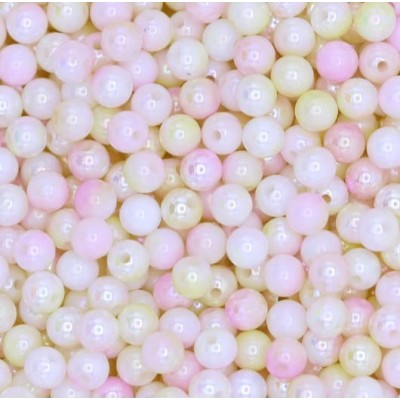 Perles marbrées 8 MM Réf :P05