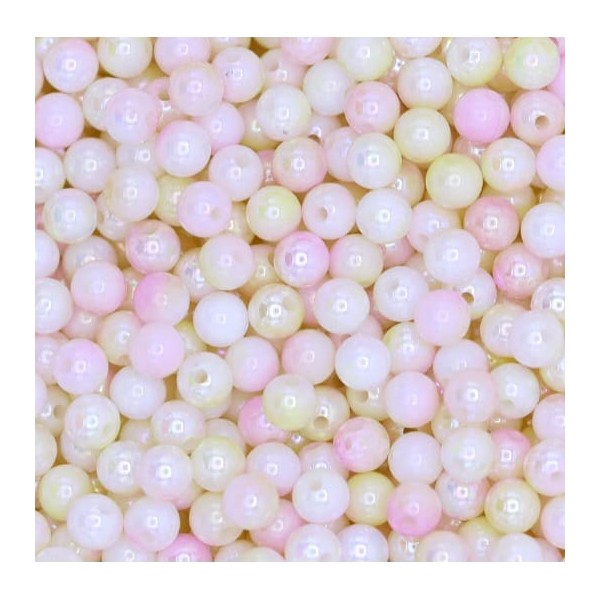 Perles marbrées 8 MM Réf :P05