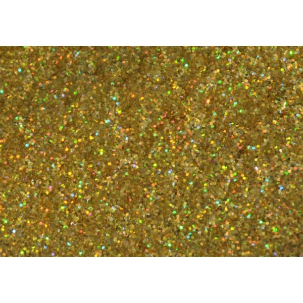 Sachet 25gm paillette doré holographique