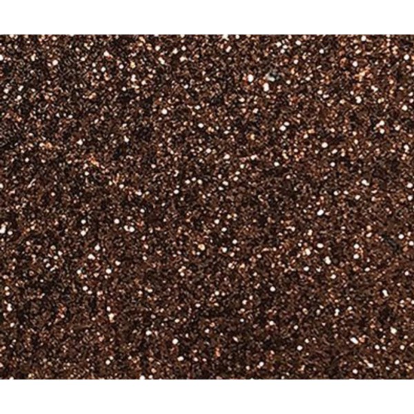Sachet 500gm paillette  poudre marron foncé