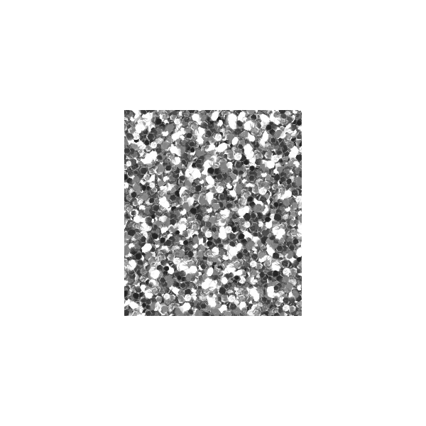 Sachet 25gm paillette argent forme hexagone