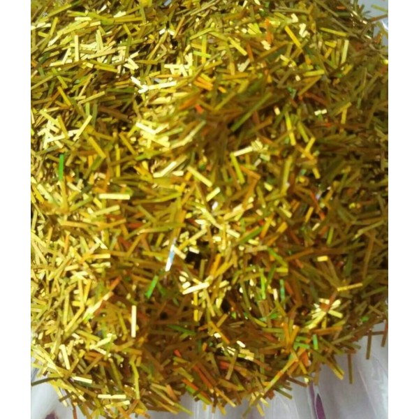 Sachet 500gm paillette laser holographiques gold