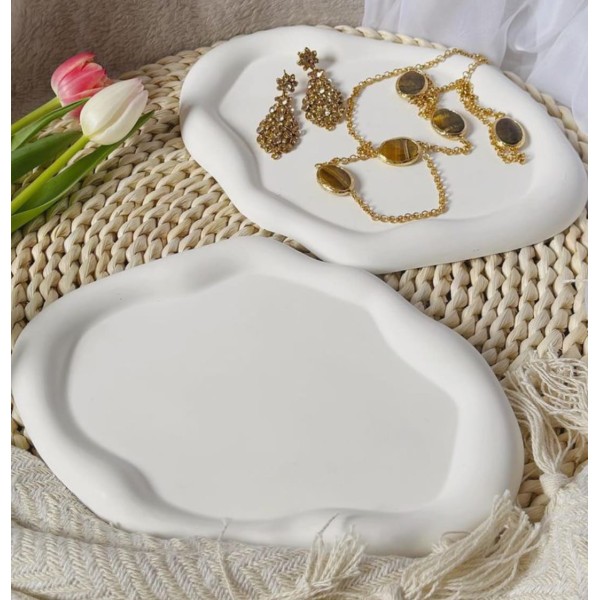 Plateau nuage ovale irrégulier