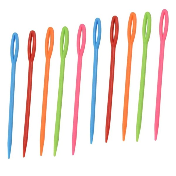 Lot de 10 aiguilles en plastique