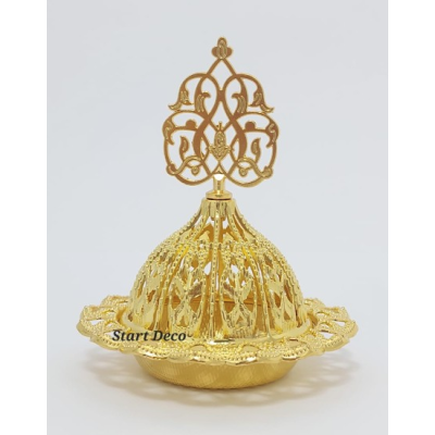 Mabkhara arabesque doré